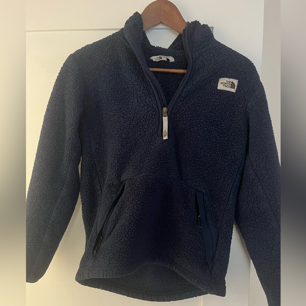 The North Face Kids Navy Fleece Jacket